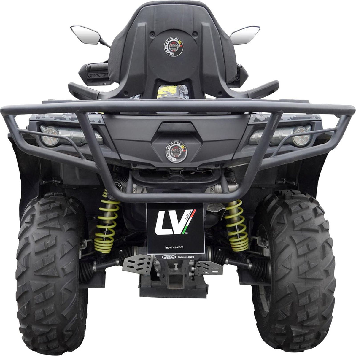 LeoVince LV One Evo Slip-On Muffler - Stainless Steel for C-Force 1000 [MPN: 14472EU]_2739448