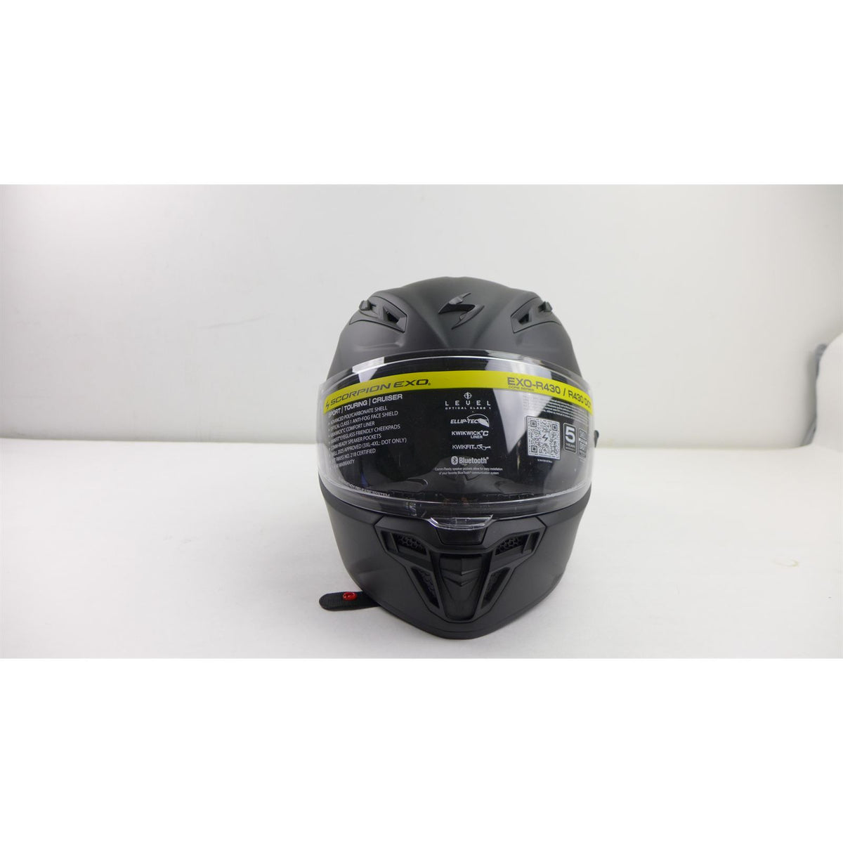 ScorpionEXO EXO-R430 Full-Face Helmet - Solid Matte Black - 4XL OPEN BOX [MPN: 43-0109]_2765095