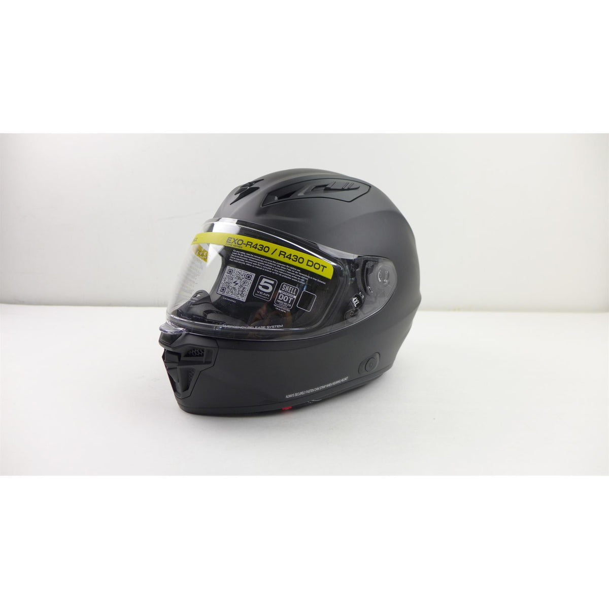 ScorpionEXO EXO-R430 Full-Face Helmet - Solid Matte Black - 4XL OPEN BOX [MPN: 43-0109]_2765096