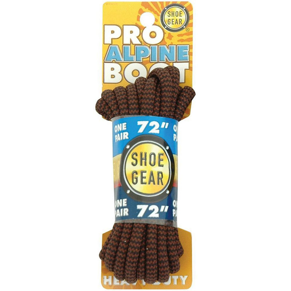 Shoe Gear Alpine Boot Laces - 72" - Brown/Black [MPN: 310-12]_2741061