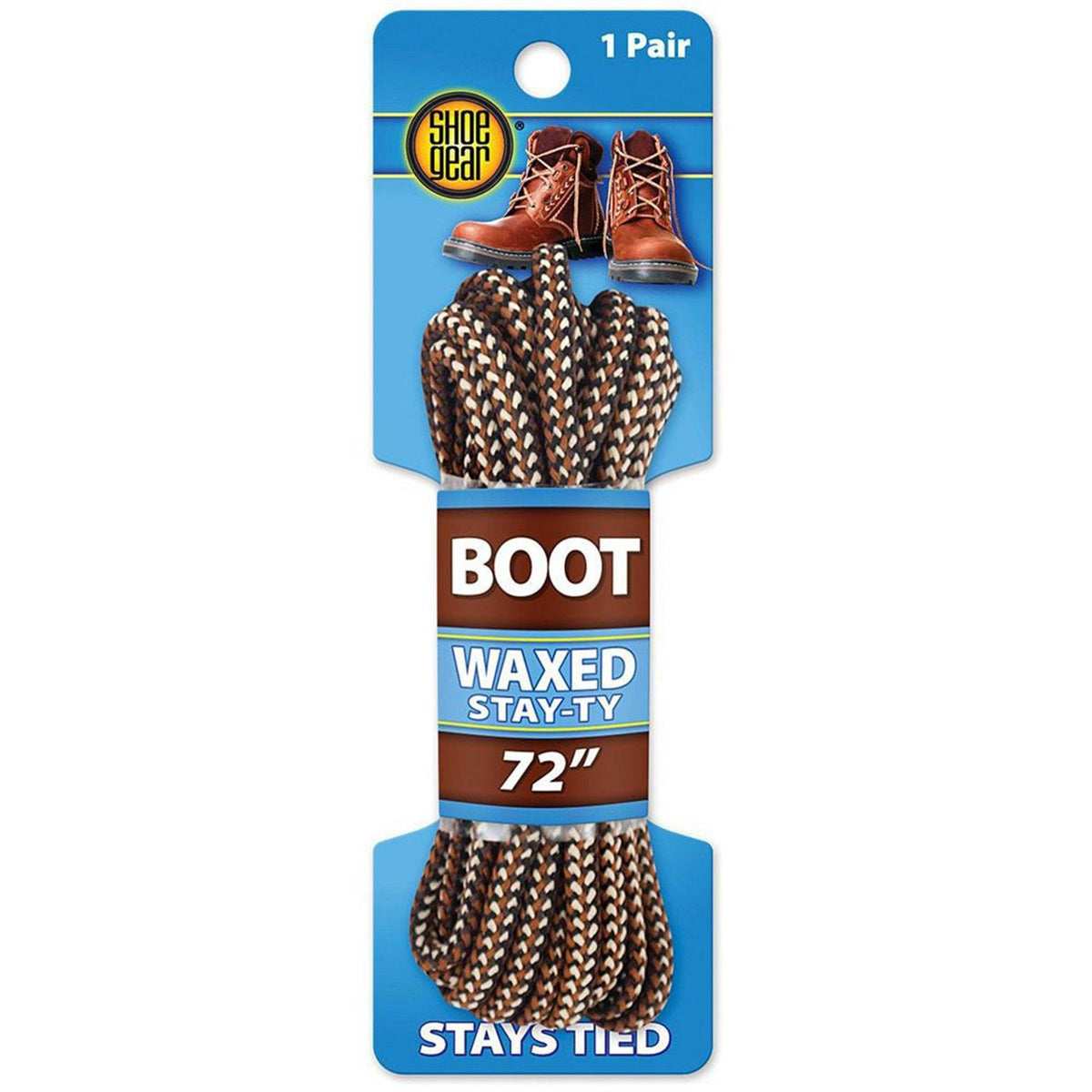 Shoe Gear Waxed Boot Laces - 72" - Rattlesnake [MPN: 311-42]_2741071