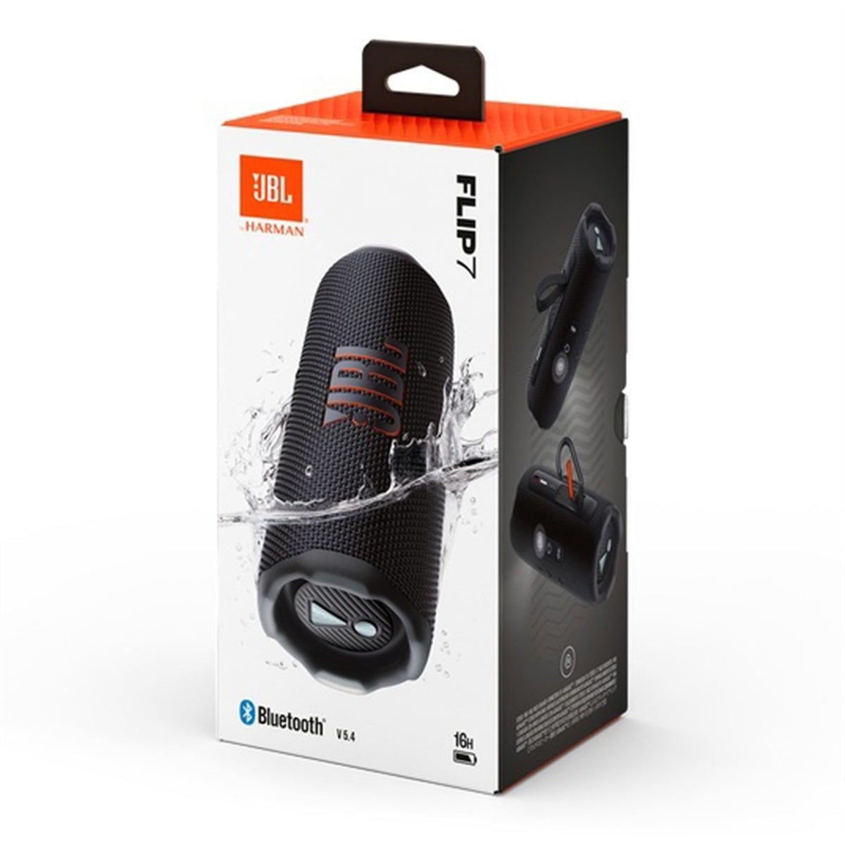 JBL Flip 7 Sound System with Magnetic Mounting Bracket - Black [MPN: JBLMAGBLK]_2741085