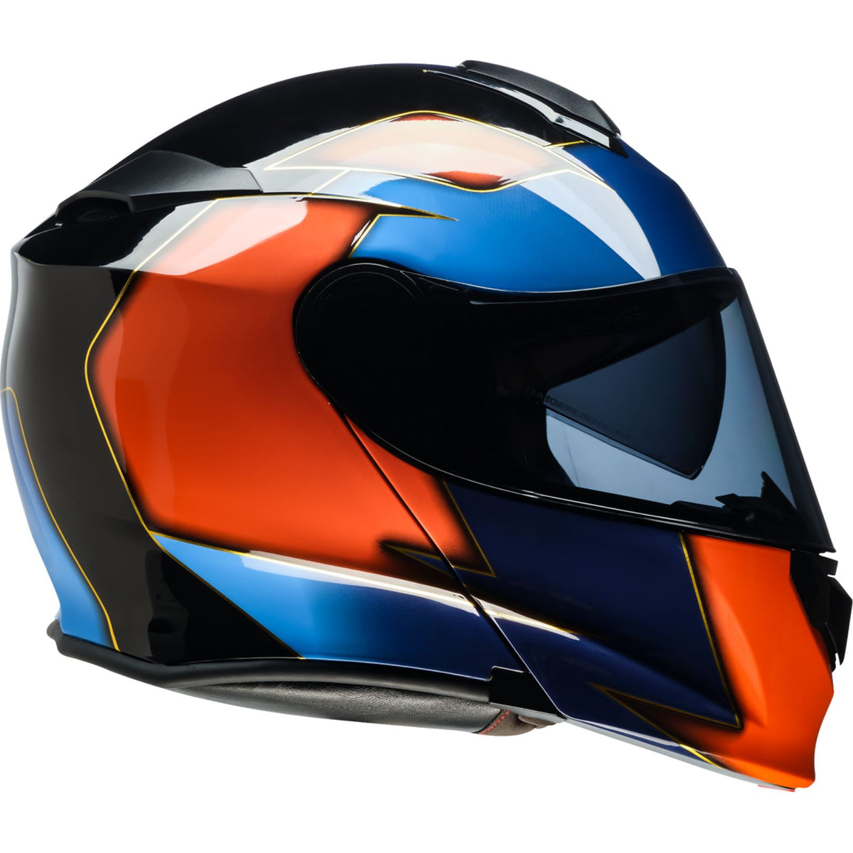 Z1R Solaris 2.0 Modular Helmet - Velocity - Black/Blue/Orange_2741204