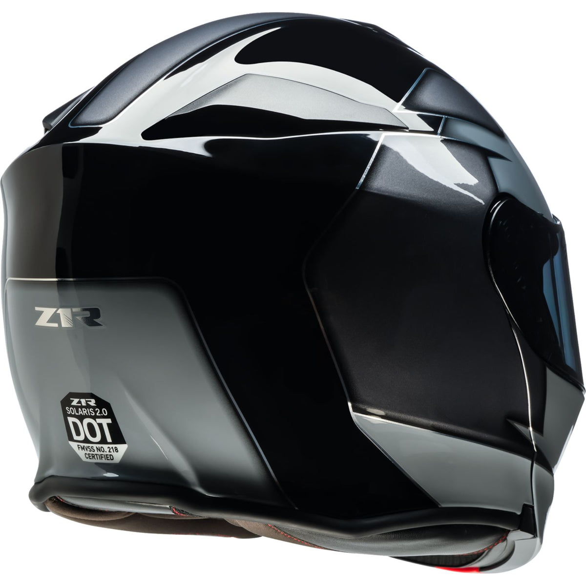 Z1R Solaris 2.0 Modular Helmet - Velocity - Black/Gray_2741226