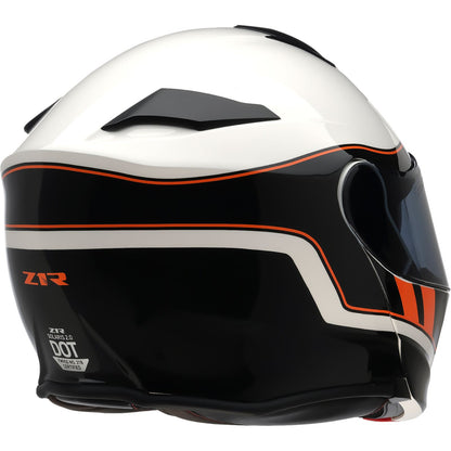 Z1R Solaris 2.0 Modular Helmet - Opus - Black/White/Orange_2742672