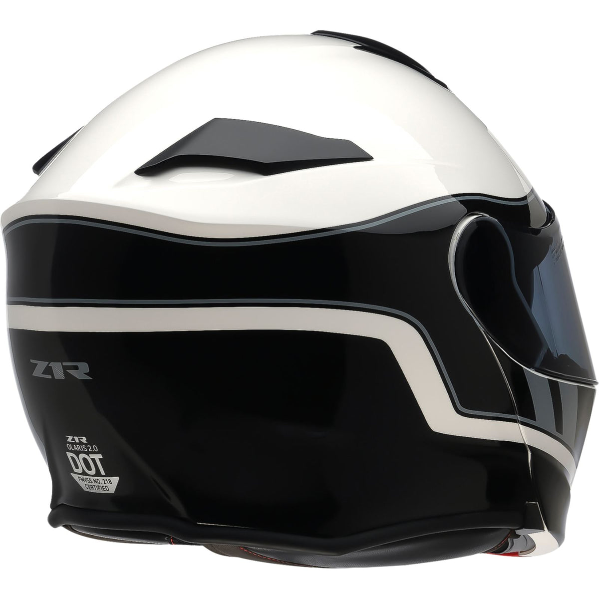 Z1R Solaris 2.0 Modular Helmet - Opus - Black/White/Gray_2741298