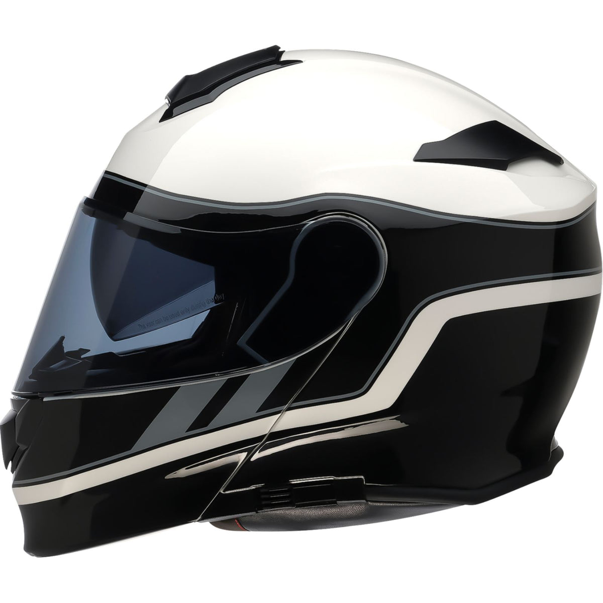 Z1R Solaris 2.0 Modular Helmet - Opus - Black/White/Gray_2742680