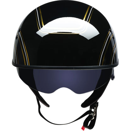 Z1R Vagrant Helmet - Varsity - Black/Gold_2742099