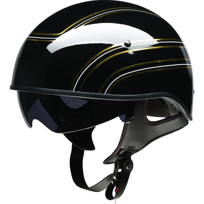 Z1R Vagrant Helmet - Varsity - Black/Gold_2742291