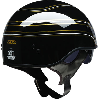 Z1R Vagrant Helmet - Varsity - Black/Gold_2742590