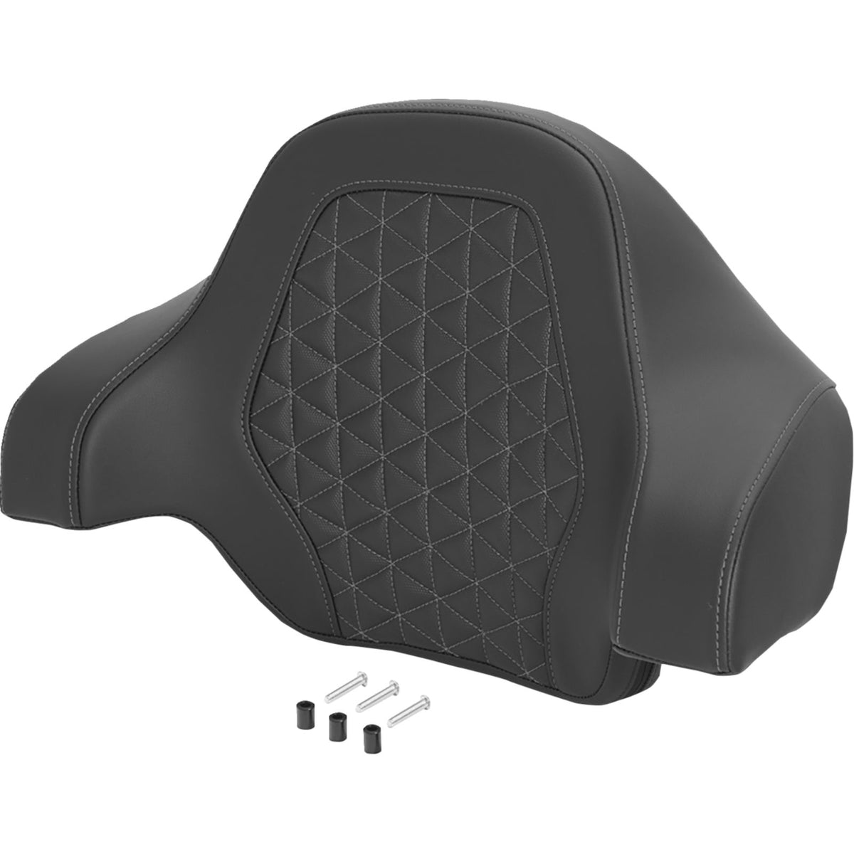 Saddlemen Deluxe Tour Pack Sissy Bar Pad - Tri Gripper - Gray [MPN: 071021102]_2742328