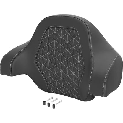 Saddlemen Deluxe Tour Pack Sissy Bar Pad - Tri Gripper - Silver [MPN: 071021105]_2744018