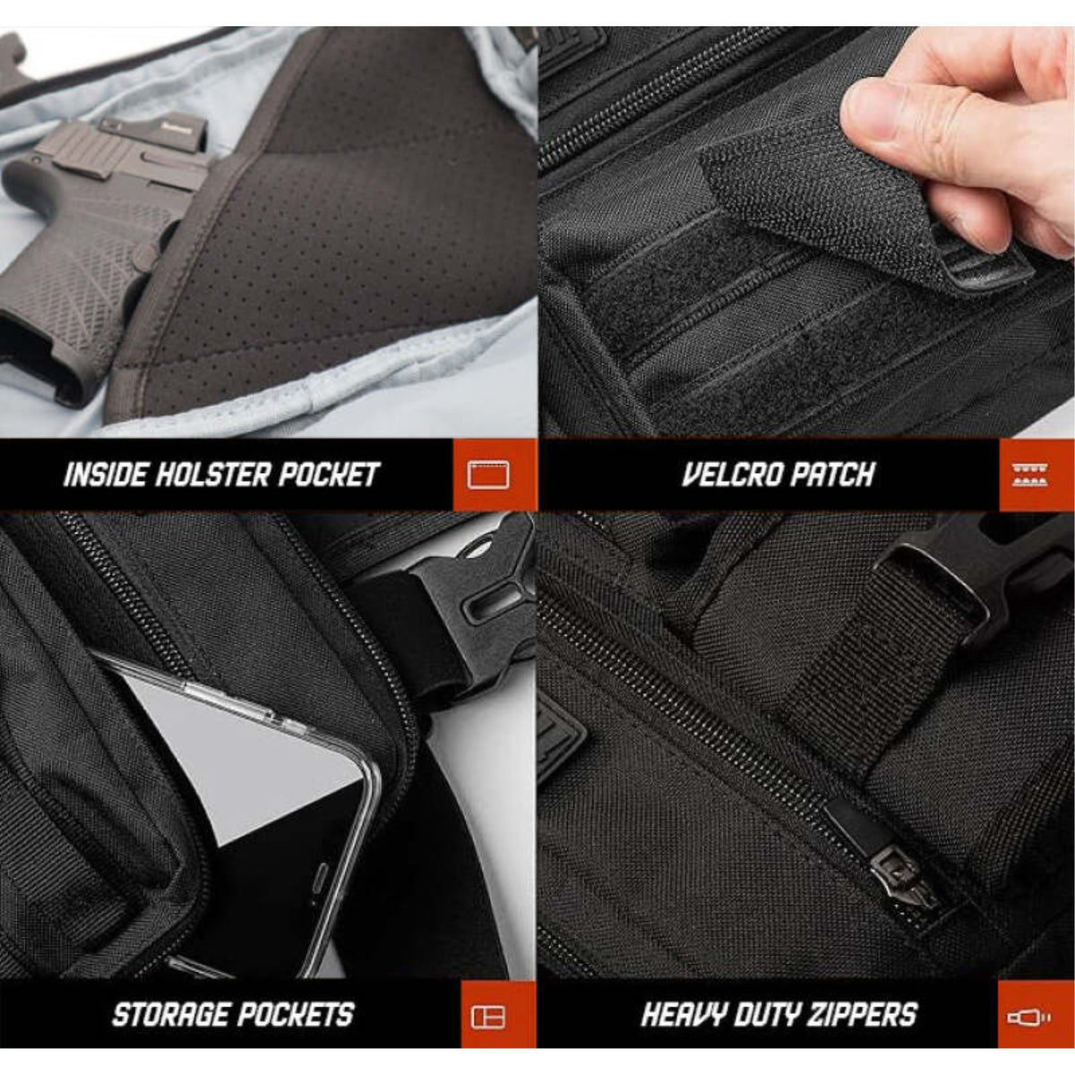 Havoc Chest Bag - Black [MPN: HB-CST01]_2752261