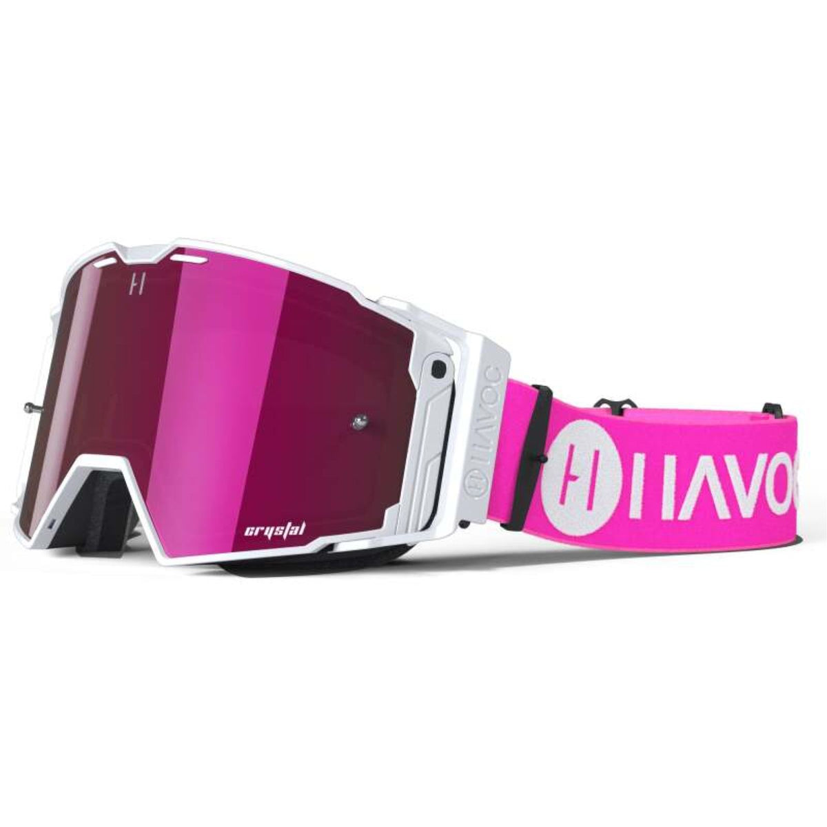 Havoc Racing Helios Off-Road Goggles - Flamingo [MPN: HG-FLM01]_2752088