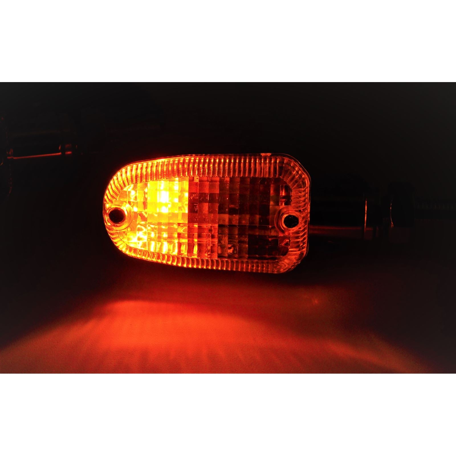 2FastMoto Mini Stalk Mark II Turn Signals Clear Lens - Chrome - Fits Most Cruisers 20-2131_938702