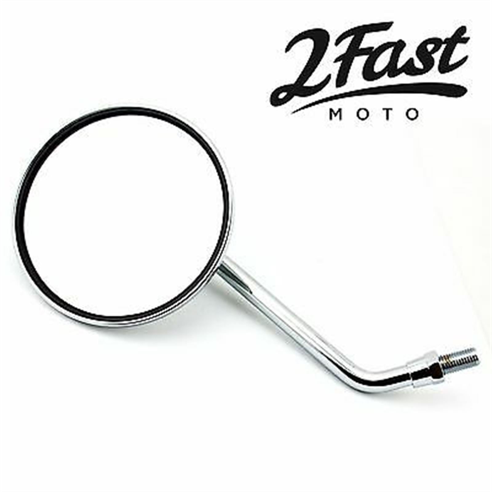 2FastMoto 10mm Chrome Mirror Pair for Honda/Suzuki Models 1965-2013 20-42410x2_625199