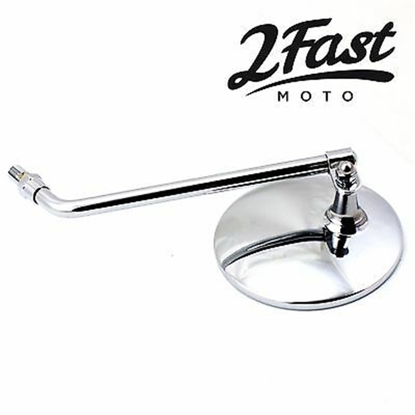2FastMoto 10mm Chrome Mirror Pair for Honda/Suzuki Models 1965-2013 20-42410x2_625198