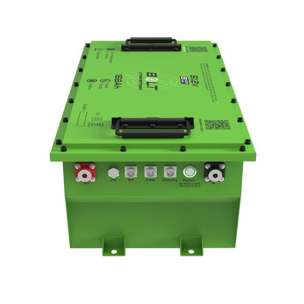 Bolt Energy USA 51V 168AH Heated Standard Accessory Battery Kit with Universal Bracket [MPN: 33-129]_2758990