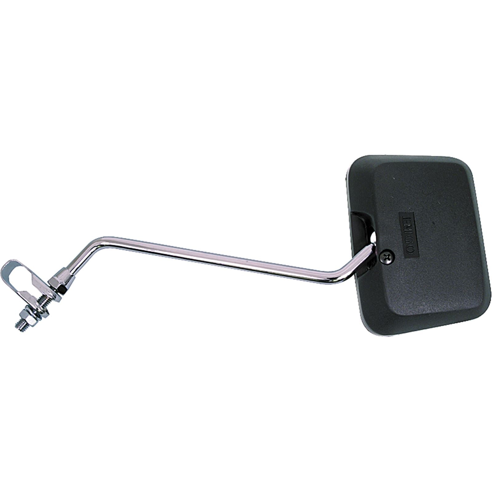 Emgo Square Clamp On Mirror Black 10" 20-64520(PR)_216405