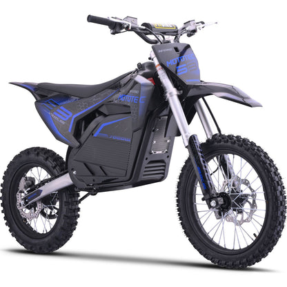 MotoTec USA 72v 7000w Pro Electric Dirt Bike Lithium - Blue [MPN: MT-Dirt-Pro-7000_Blue]_2764650