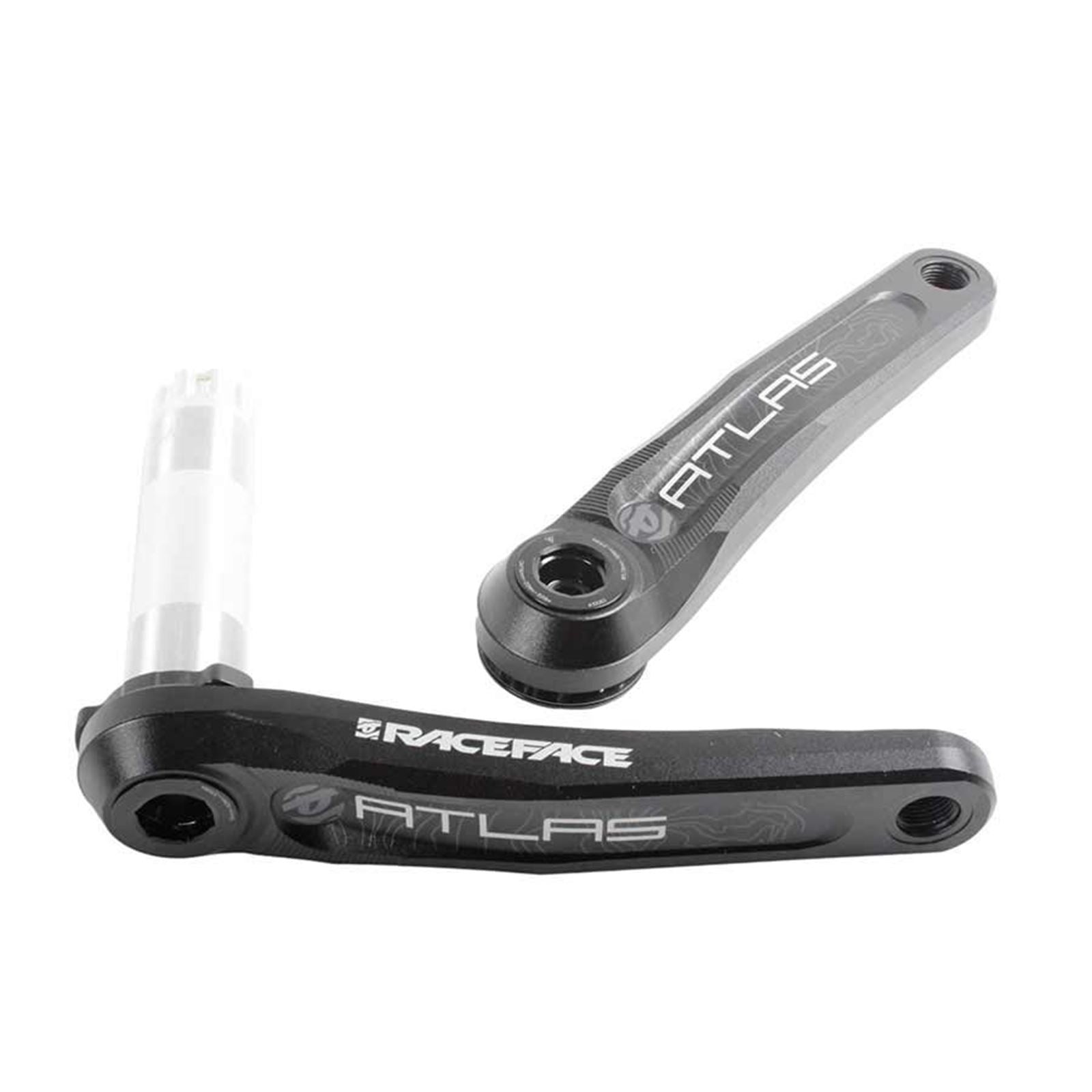 Race Face Atlas Crank Arms - 165mm Black - For 68mm or 73mm BB Shell [MPN: CK16AA165BLK]_1109179