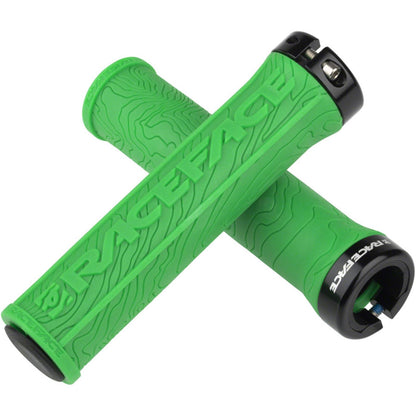 Race Face Half Nelson Grips - Green - Lock-On  [MPN: AC990059]_1321367
