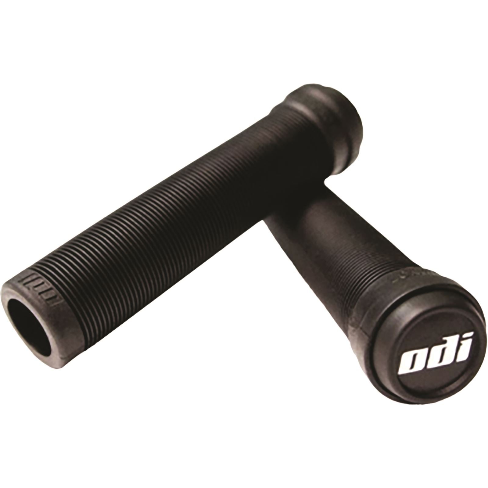 ODI Soft Longneck Flangeless Grips - 135mm - Black [MPN: F01SLB]_217309