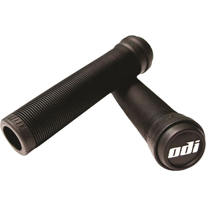 ODI Soft Longneck Flangeless Grips - 135mm - Black [MPN: F01SLB]_217309