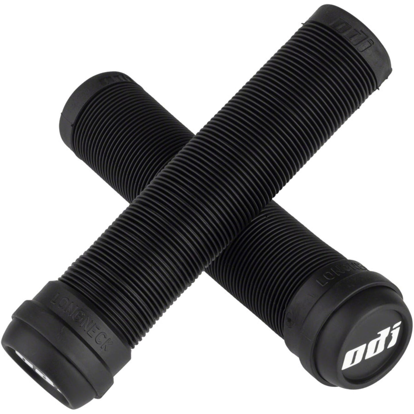 ODI Soft Longneck Flangeless Grips - 135mm - Black [MPN: F01SLB]_1193036