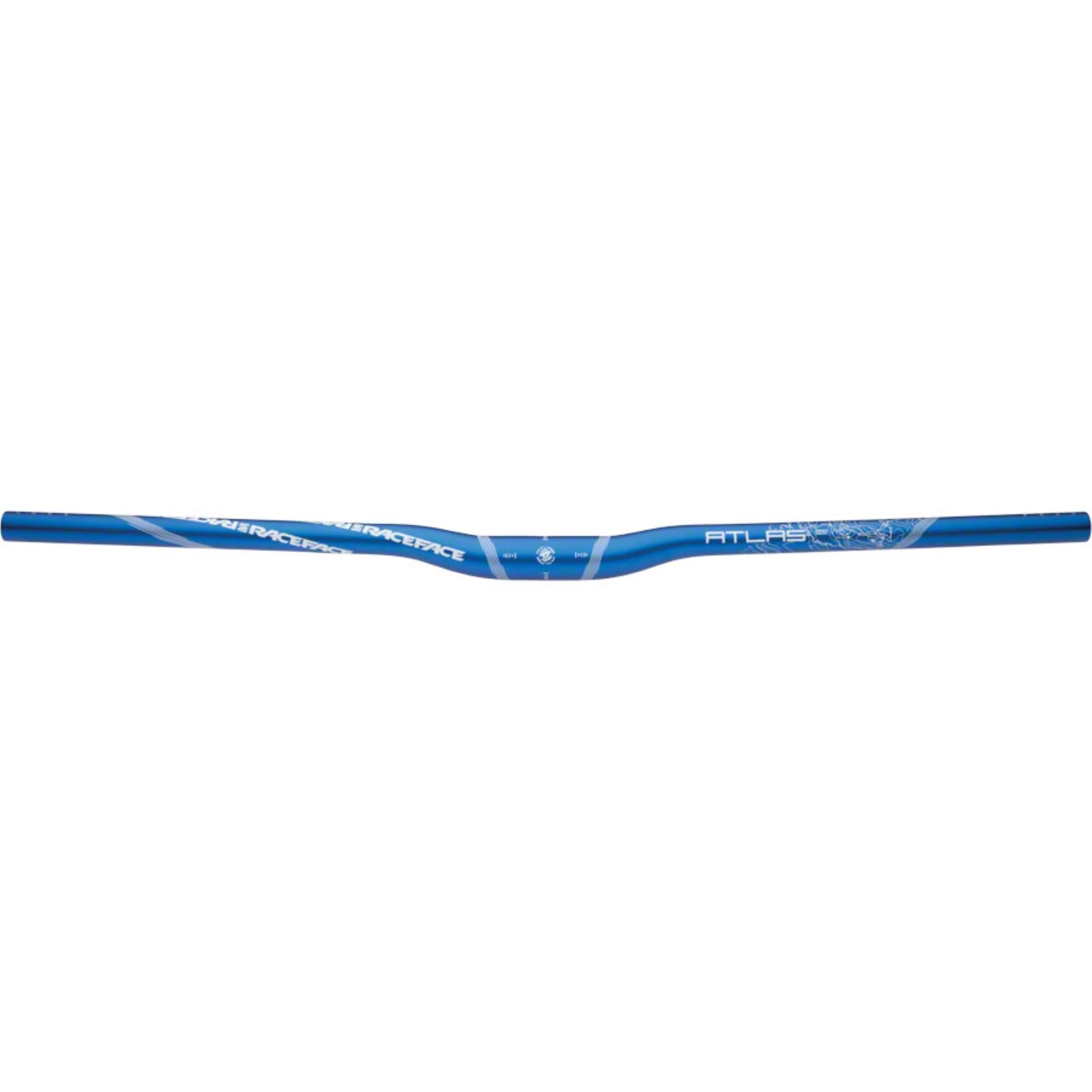 Race Face Atlas Riser Handlebar - 31.8 x 785mm - 1/2" Rise - Blue [MPN: HB12A31.8BLU]_1319365