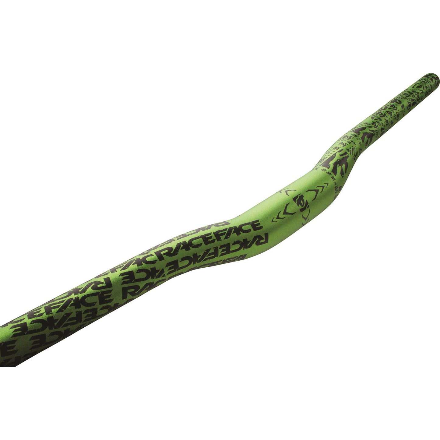 Race Face Atlas Riser Handlebar - 31.8 x 785mm - 1/2" Rise - Green  [MPN: HB12A31.8GRN]_217453