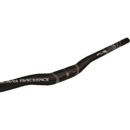 Race Face Atlas Riser Handlebar - 31.8 x 785mm - 1/2" Rise - Black  [MPN: HB12A31.8BLK]_217454