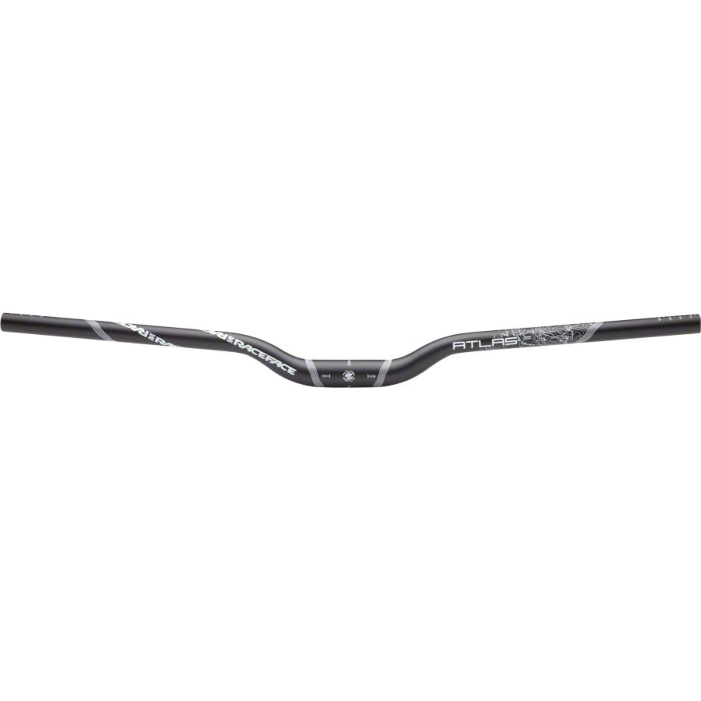 Race Face Atlas Riser Handlebar - 31.8 x 785mm - 1-1/4" Rise - Black  [MPN: HB12AR31.8BLK]_1319372