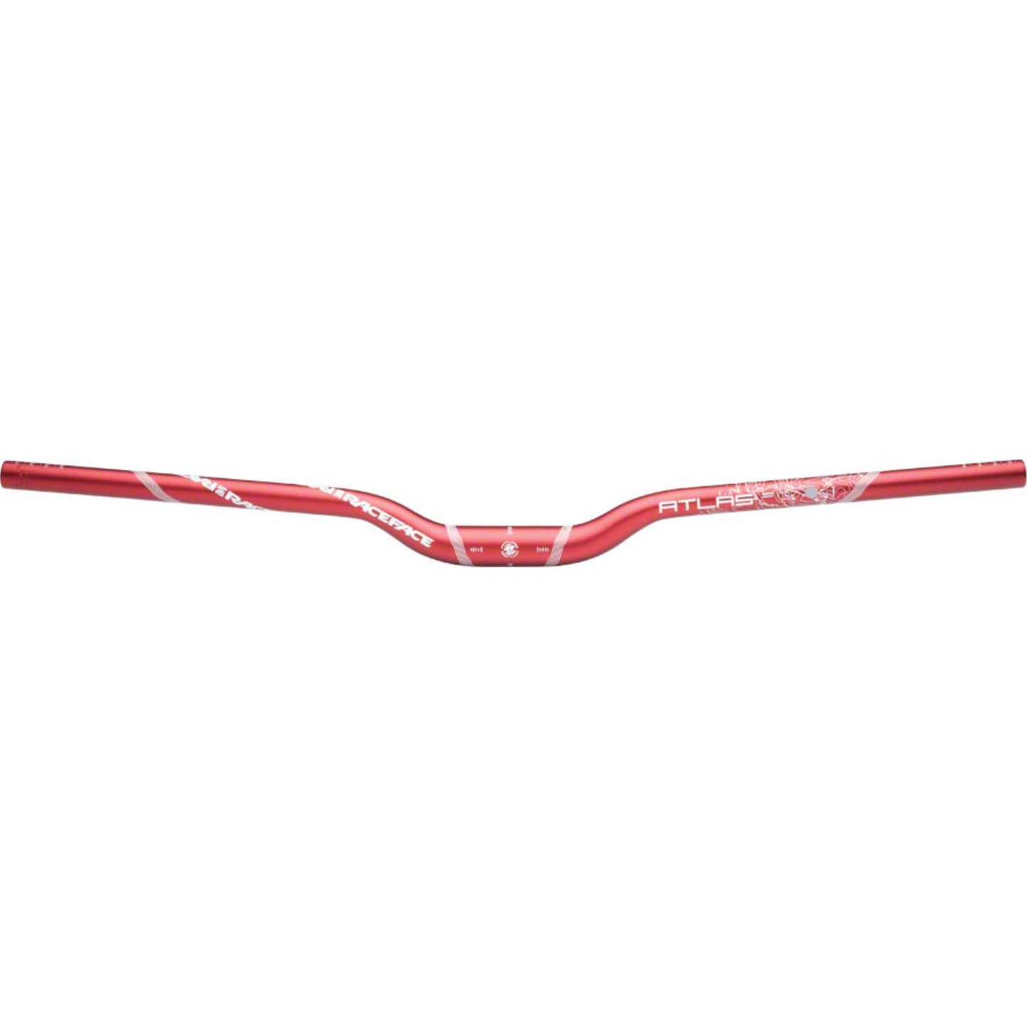 Race Face Atlas Riser Handlebar - 31.8 x 785mm - 1-1/4" Rise - Red [MPN: HB12AR31.8RED]_1319374