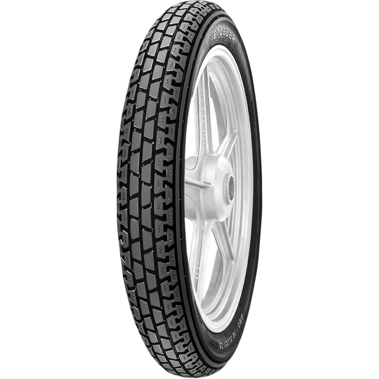 Metzeler Tire Black 3.25-18 52S - Front/Rear [MPN: 0712800]_428404