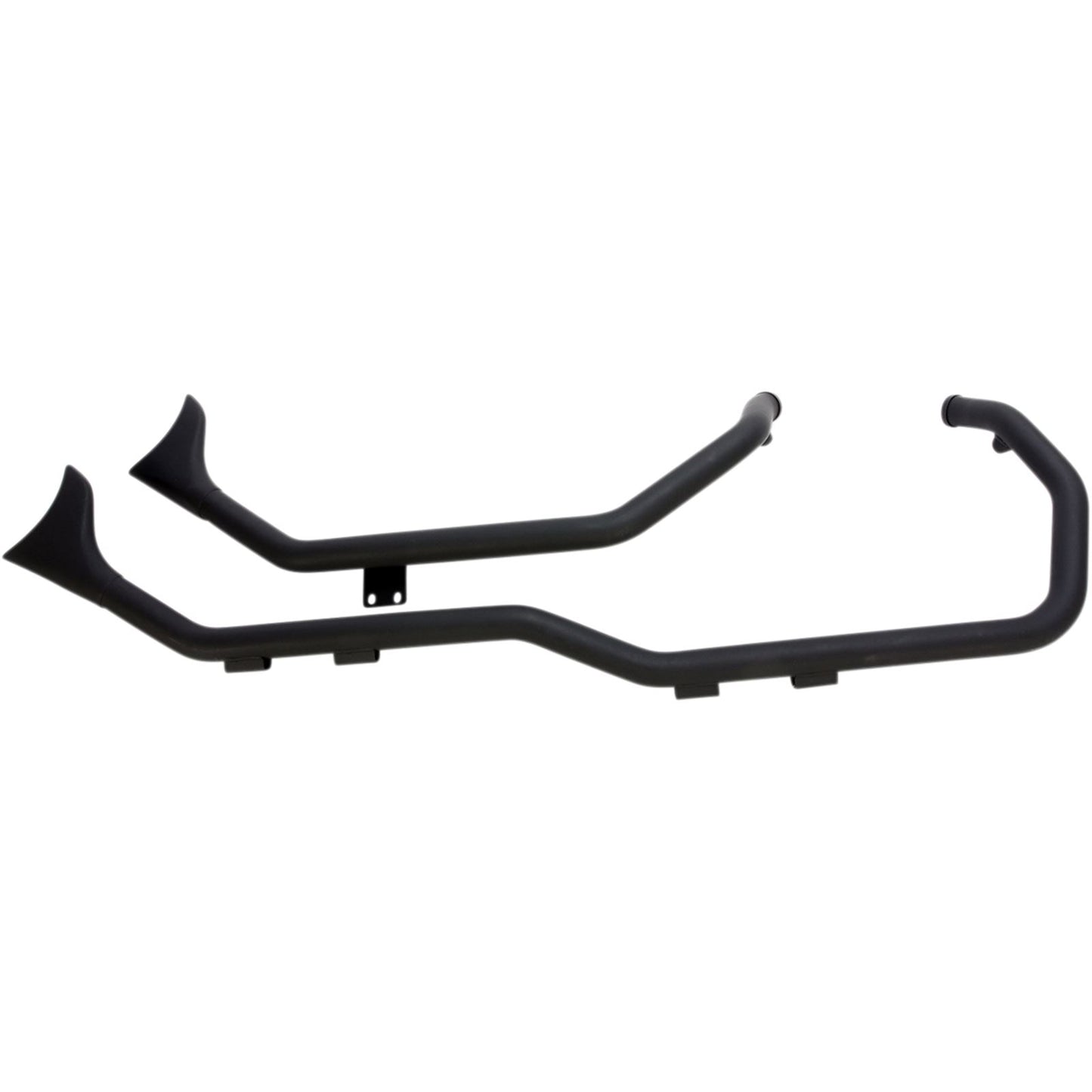 Paughco Side by Side Upsweep Exhaust - Black [MPN: 7194SBSB]_451842