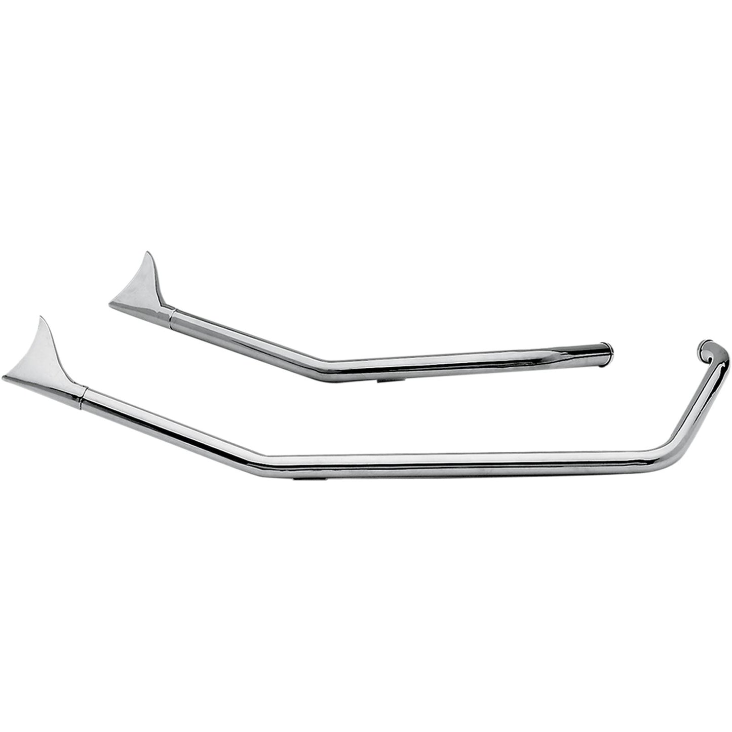 Paughco Fishtail Exhaust - Upswept [MPN: DS716B2F]_451819