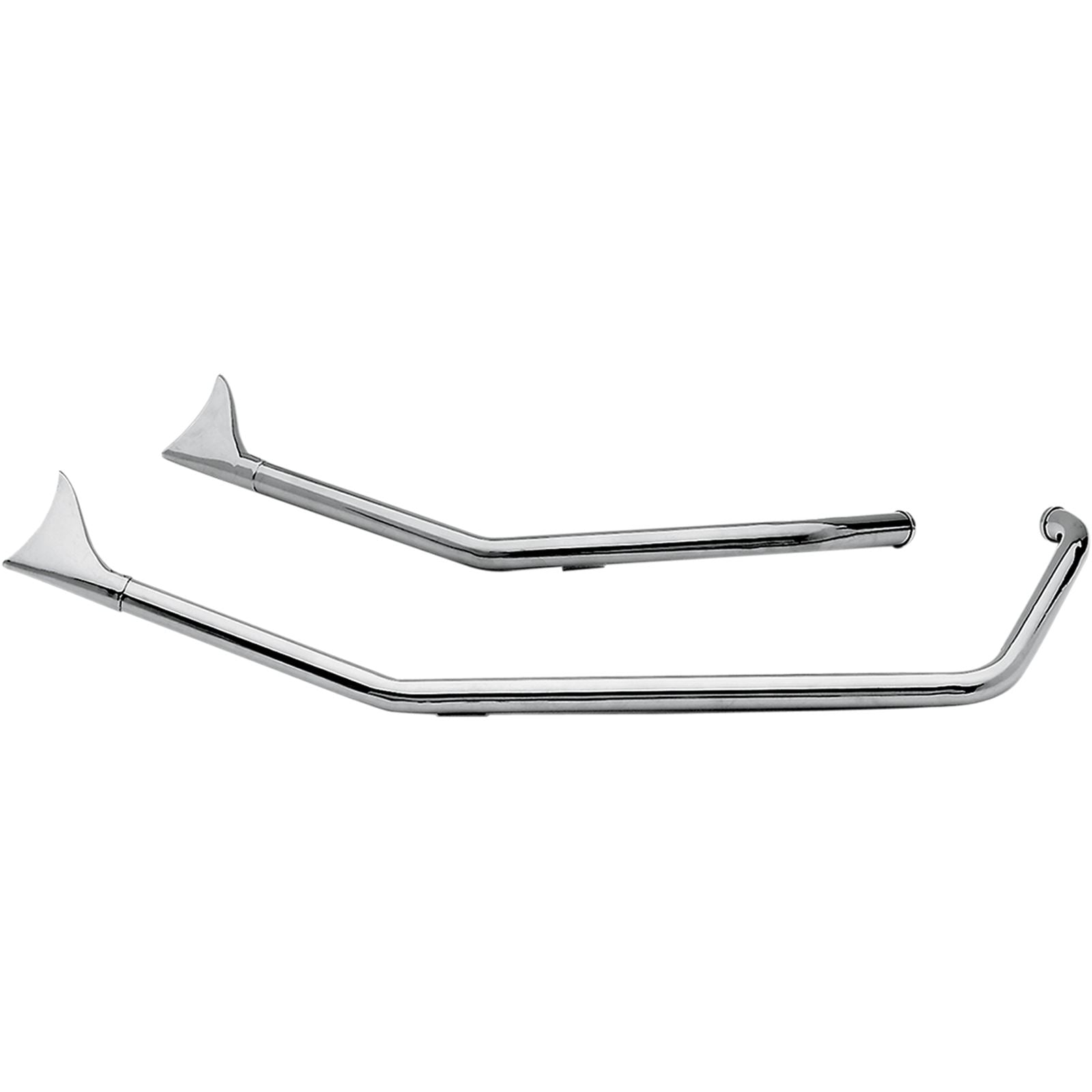 Paughco Fishtail Exhaust - Upswept [MPN: DS716B2F]_451819