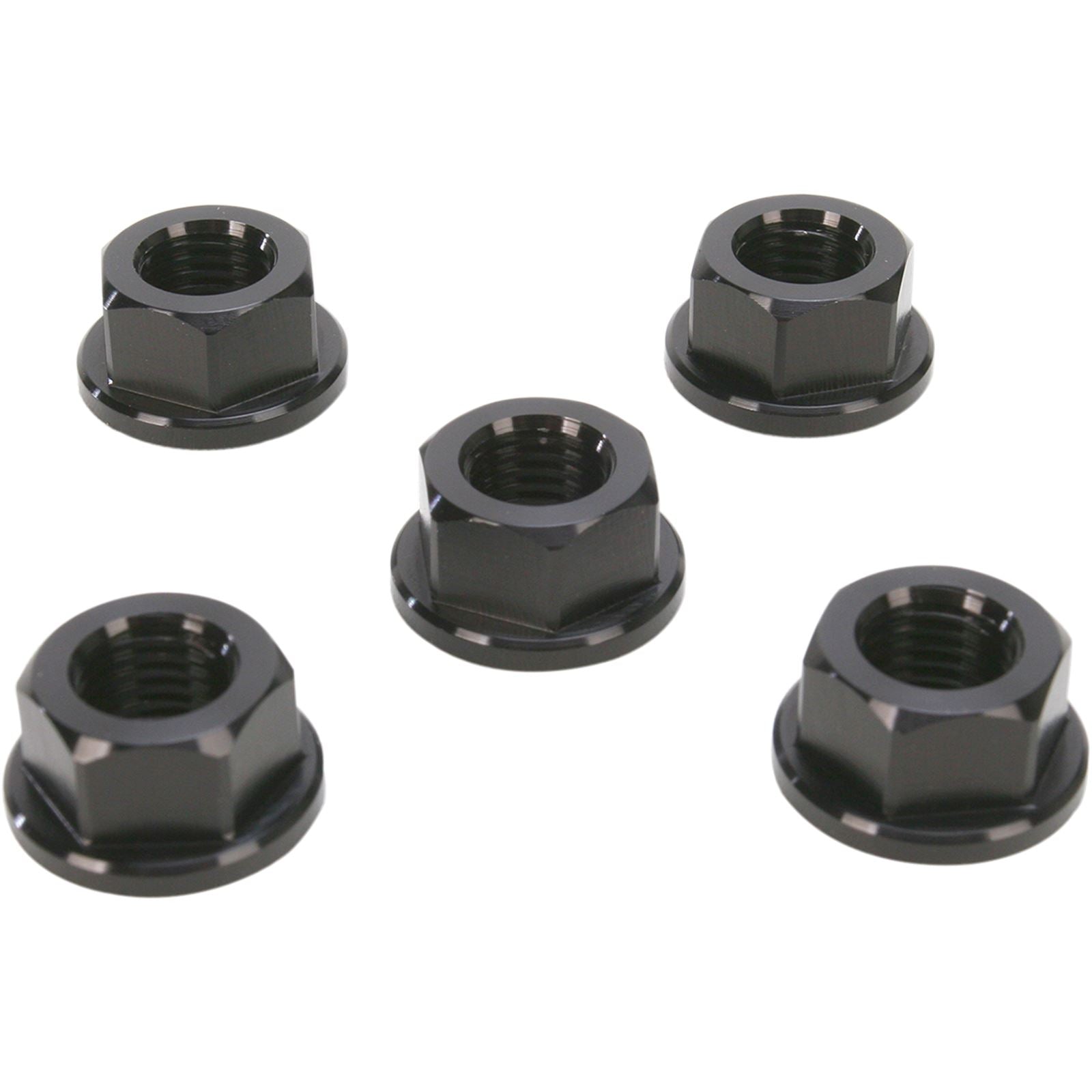 Driven Sprocket Nut Aluminum 10x1.25 Black DSN5BK_374843
