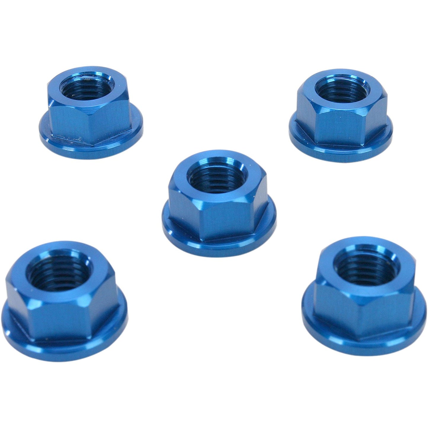 Driven Sprocket Nut Aluminum 10x1.25 Blue DSN5BL_374844