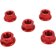 Driven Sprocket Nut Aluminum 10x1.25 Red DSN5RD_374846