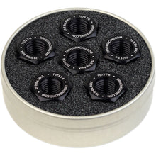 Driven Sprocket Nut Aluminum 10x1.0 Black DSN6BK_374847