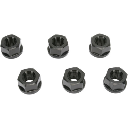 Driven Sprocket Nut Aluminum 10mm Black DSNBK_374833