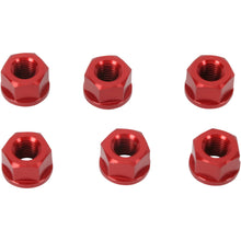 Driven Sprocket Nut Aluminum 10mm Red DSNRD_374839