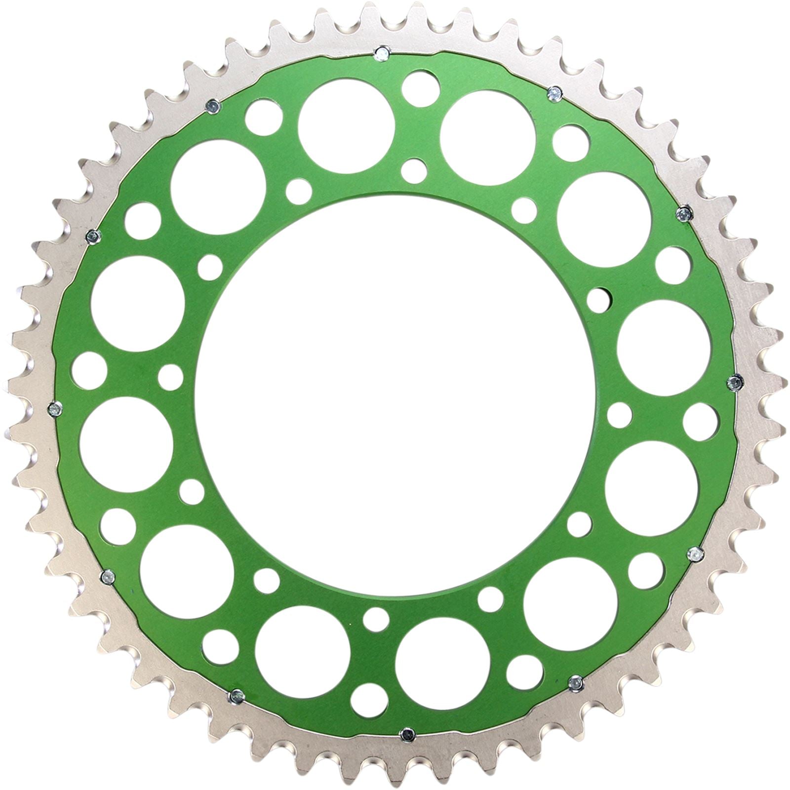 Renthal Twinring™ Rear Sprocket - 51-Tooth - Green 112052051GPGN_464286