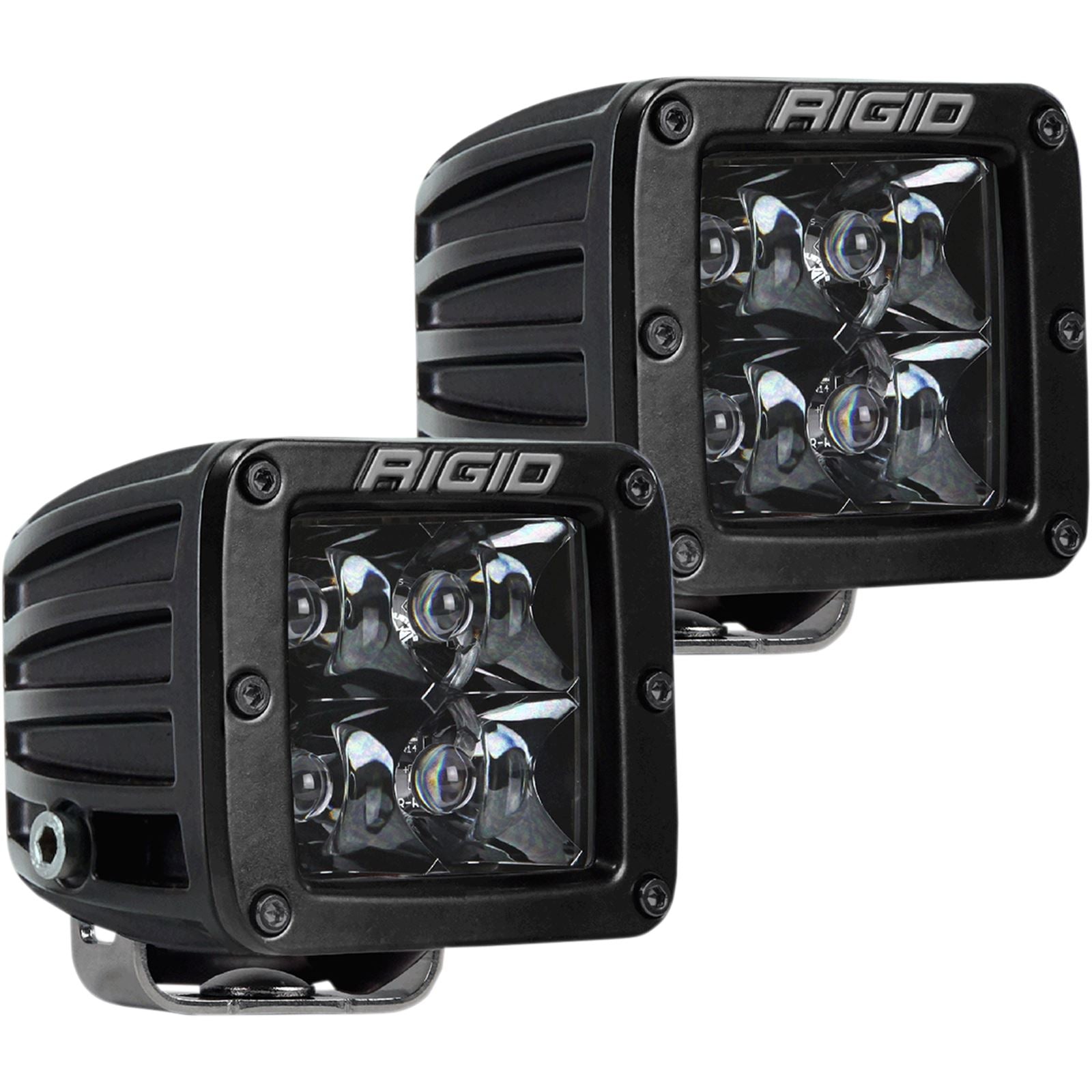 Rigid D-Series Spotlight - Pair 202213BLK_466224