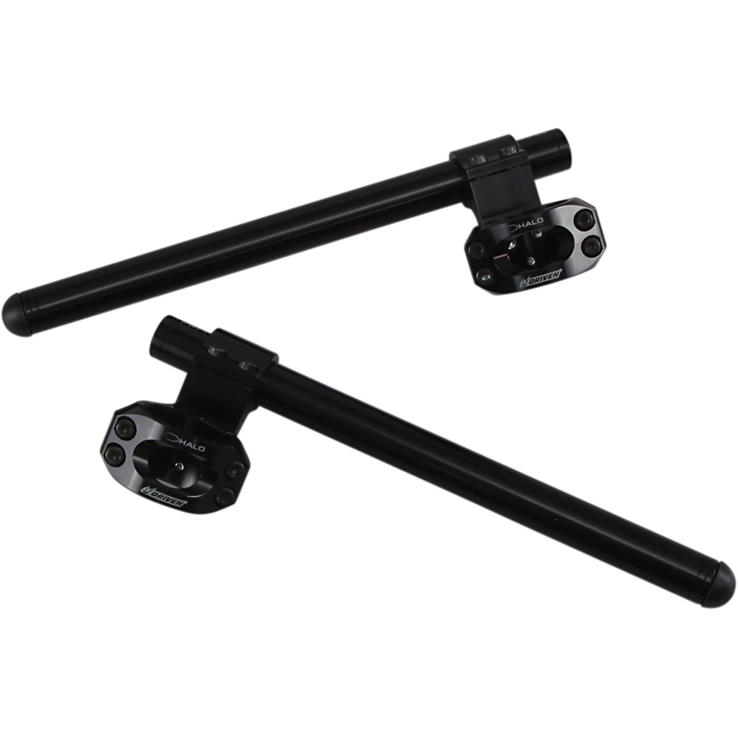 Driven Handlebar Clip-On Halo Risers - 41 mm - Black OPEN BOX [MPN: DHCLOR41BK]_936167