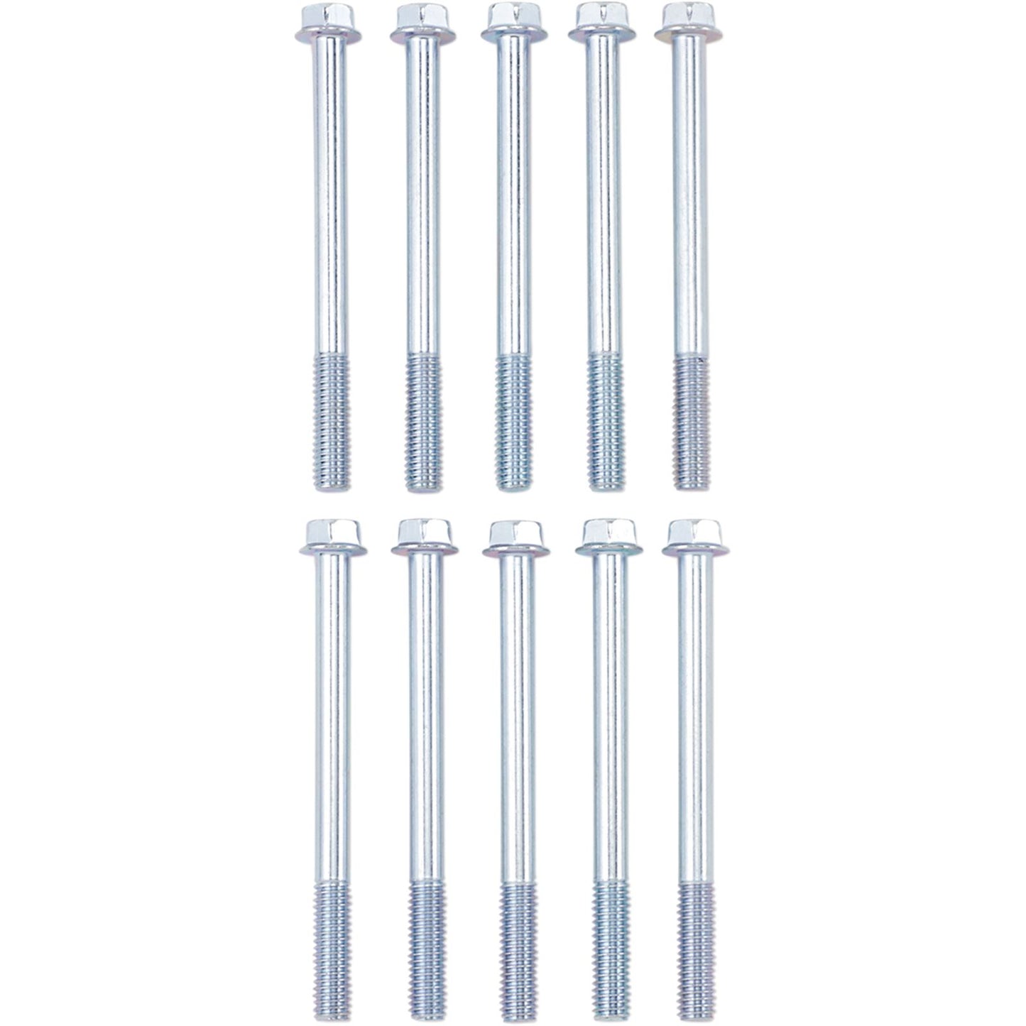 Bolt MC Hardware 8mm Hex Head Flange Bolt 6x1.0x0x70mm - 10/Pack 024-10670_354492