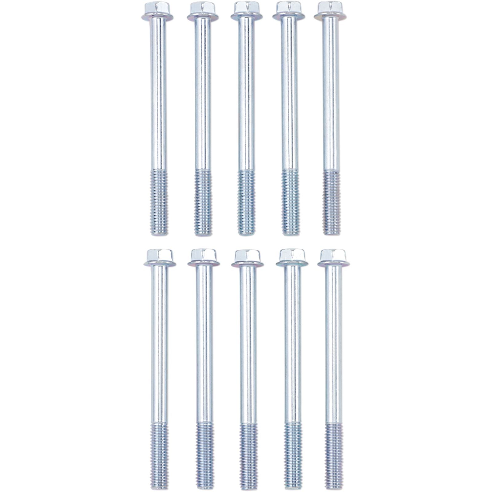 Bolt MC Hardware 8mm Hex Head Flange Bolt 6x1.0x0x70mm - 10/Pack 024-10670_354492