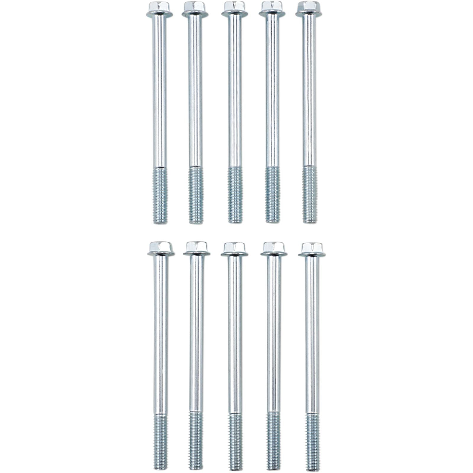 Bolt MC Hardware 8mm Hex Head Flange Bolt 6x1.0x0x80mm - 10/Pack 024-10680_354494